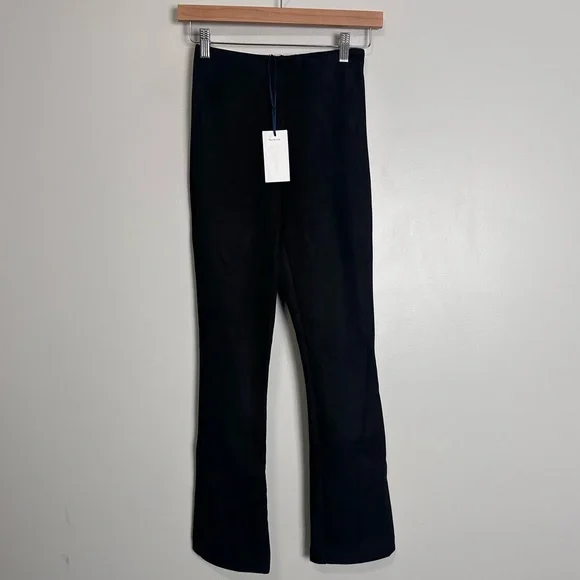 TUCKERNUCK Noir Faux Suede Ashford Pants - Picture 6 of 11